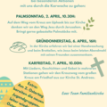 Der Weg zum Osterfest 
